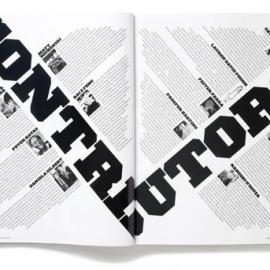 Plastique杂志流行版面设计