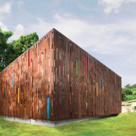 混凝小屋变身缤纷幼儿园建筑