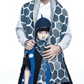 张亮携天天登杂志 型爸潮娃演绎亲子大片