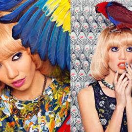 时尚摄影作品《Flight Patterns》