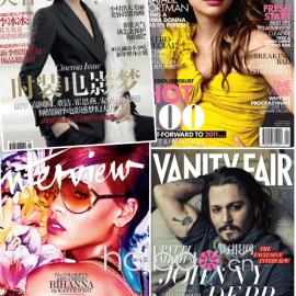 明星新年杂志封面大PK