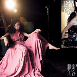 姚晨2010给力蜕变 封面大片展讯百变造型