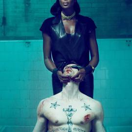 Naomi Campbell演绎《Interview》10月黑暗大片―Mert & Marcus