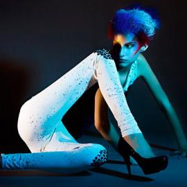 蓝色魅惑―Anna Daubner时尚摄影