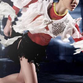 体操名将演绎爵士风情