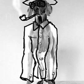 看大师威廉姆 魏格曼的另类幽默