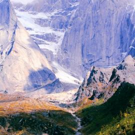 长坪沟.细看四姑娘峰