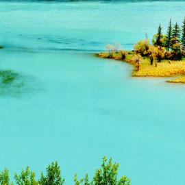 大漠湖光-nick 摄影