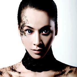 小俊人像摄影作品-妆面