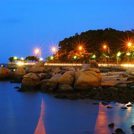 Zhuhai night view gallery