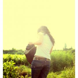 摄影作品：风一样的女子