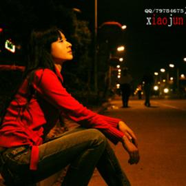 小俊人像摄影作品《夜色》