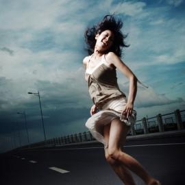 人像摄影作品《Blue Emotion 》