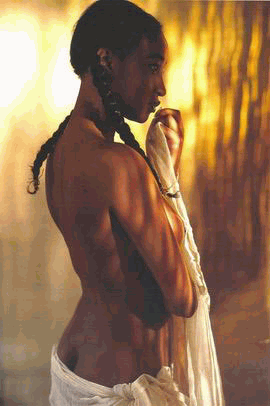 纯净的秀美人体 摄影师眼中的非洲本色