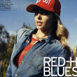 Jessica Hart――Elle 美国版 2011 8月刊 部分内页时尚大片