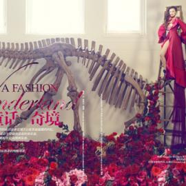 BAZAAR打造时尚童话奇境