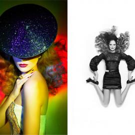 《W》杂志韩国版7月大片演绎“色”时代