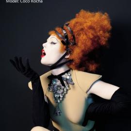 超模Coco Rocha演绎风格大片