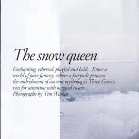 Vogue UK March 2009 大片《The Snow Queen》