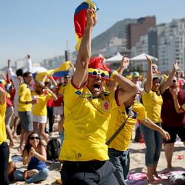 世界杯迷的各种情绪