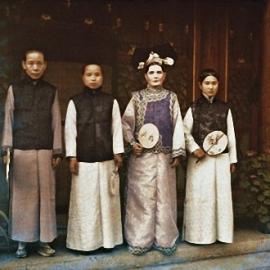 百年前的中国彩照