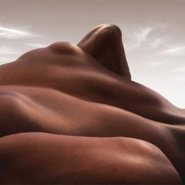 艺术摄影作品：人体交织出的自然风光