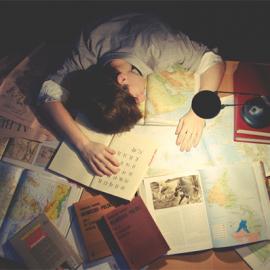 摄影作品：那个忧伤的年轻人