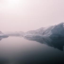 格陵兰岛的冰山FOG