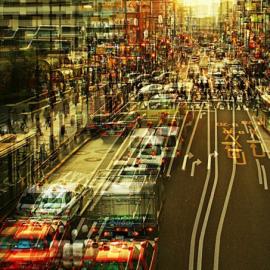 重复曝光下的日本