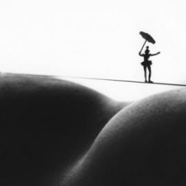 身体摄影，别样的迷你景致