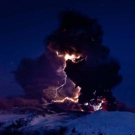 埃亚菲亚德拉冰盖火山爆发
