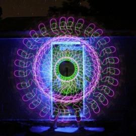 美得惊人的光影涂鸦创作摄影作品欣赏