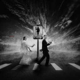 国外创意婚纱摄影