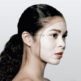 诡异的“人体面具”摄影