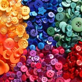 五彩的纽扣―静物摄影