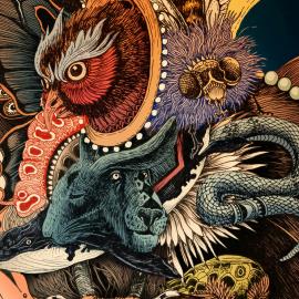 插画师 RLoNwang (王荣亮)的浮世绘风格作品