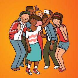 Me & You Mobile系列插画