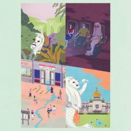 Esther Goh 插画绘本