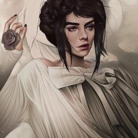 Kelsey Beckett肖像插画作品欣赏（一）