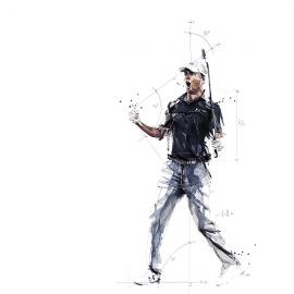 Florian Nicolle体育运动人物插画欣赏