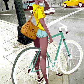 Thorsten Hasenkamm_死飞自行车运动插画设计