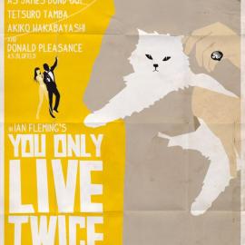 复古插画风格海报设计