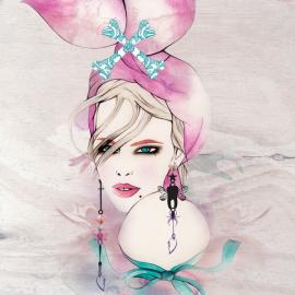 Nadia Flower水彩风格插画欣赏