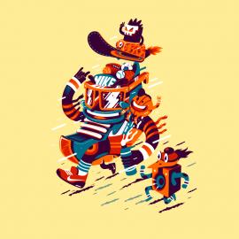 Tshirt art for NIKE USA 2015耐克最新T恤插画设计