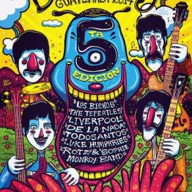 Luis Pinto 设计的披头士海报