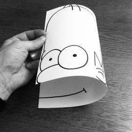 Husk Mit Navn插画与现实的碰撞艺术