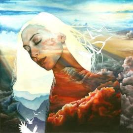 N.S. David另类超现实风格人像插画艺术