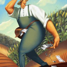 《Money and More》个性插画