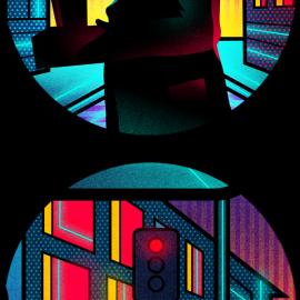 《Lines & Lyrics》场景插画