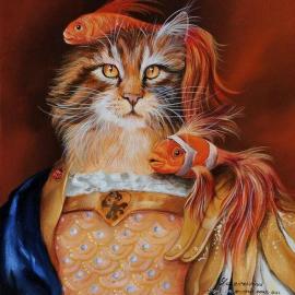 奇妙的动物插画设计艺术